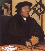 HOLBEIN, Hans the Younger Portrait of Nikolaus Kratzer,Astronomer oil painting picture wholesale